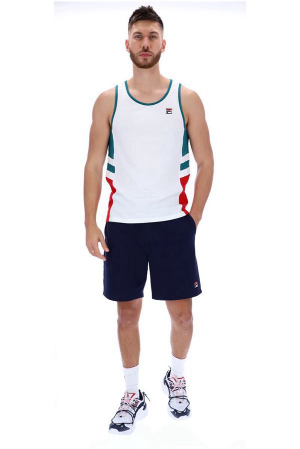 Chaleco Fila Hombre Blancas - Stone Cut & Sew - España 032876DYV